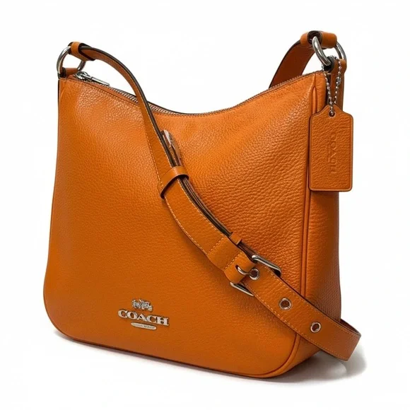 NWT Coach Ellie File Pebble Leather Crossbody Bag - Picture 2 of 9